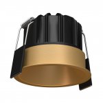 IT08-8035 gold 3000K светильник встраиваемый влагозащищенный