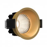 IT08-8035 gold 3000K светильник встраиваемый влагозащищенный