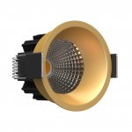 IT08-8035 gold 3000K светильник встраиваемый влагозащищенный