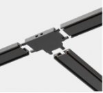 IT09-9030 black соединитель Т-образный