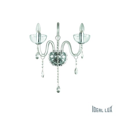 

Светильник бра Ideal lux CANALETTO AP2 TRASPARENTE (27616, CANALETTO AP2 TRASPARENTE