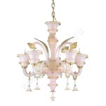 Ideal Lux ANTONIETTA SP5 ROSA Светильник подвесной