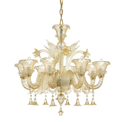 Ideal Lux ANTONIETTA SP8 AMBRA Светильник подвесной