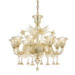 Ideal Lux ANTONIETTA SP8 AMBRA Светильник подвесной