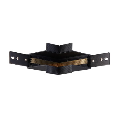 Внутренний угол-соединитель для встраиваемого магнитного шинопровода Donolux Inner corner DLM01/Black