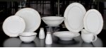 Посуда из костяного фарфора Jardine 26 Pcs Dinner Set MAK interior JDBC425 Белый