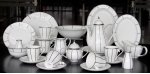 Посуда из костяного фарфора Flavour 26 Pcs Dinner Set MAK interior JDBC431 Белый