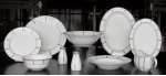 Посуда из костяного фарфора Flavour 26 Pcs Dinner Set MAK interior JDBC431 Белый