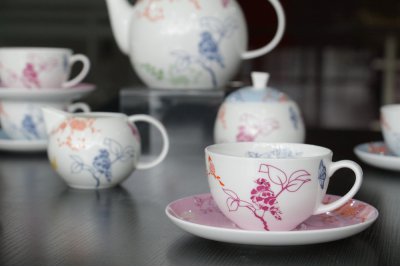 Чайный сервиз Sienna 17 Pcs Tea Set MAK interior JDLS12162. Разноцветный