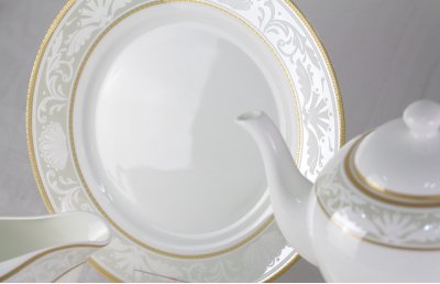 Посуда из костяного фарфора Marbella 26 Pcs Dinner Set MAK interior JDLS140628 Белый