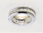 Светильник точечный Ambrella K105 CL/CH хром/прозрачный хрусталь MR16 CRYSTAL SPOT