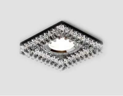 Светильник точечный Ambrella K120 BK хром/тонированный MR16 ORGANIC SPOT Светильник точечный Ambrella K120 BK хром/тонированный MR16 ORGANIC SPOT