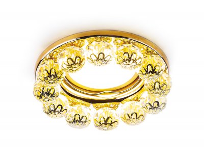 Светильник точечный Ambrella K203 CL/G золото/прозрачный ORGANIC SPOT Светильник точечный Ambrella K203 CL/G золото/прозрачный ORGANIC SPOT