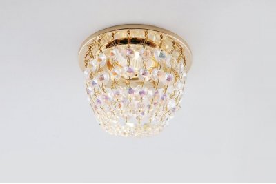 Светильник точечный Ambrella K2075 G/PR золото/перламутровый MR16 ORGANIC SPOT Светильник точечный Ambrella K2075 G/PR золото/перламутровый MR16 ORGANIC SPOT