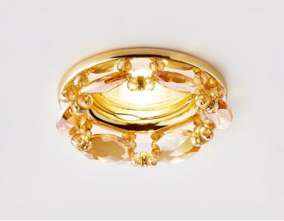 Встраиваемый светильник Ambrella K212 CL/TI Встраиваемый светильник Ambrella K212 CL/TI