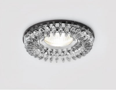 Светильник точечный Ambrella K220 BK хром/тонированный MR16 ORGANIC SPOT Светильник точечный Ambrella K220 BK хром/тонированный MR16 ORGANIC SPOT