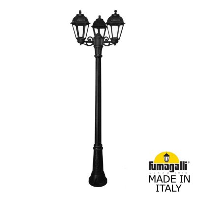 Садово-парковый фонарь FUMAGALLI GIGI BISSO/SABA 3L K22.156.S30.AXF1R Садово-парковый фонарь FUMAGALLI GIGI BISSO/SABA 3L K22.156.S30.AXF1R