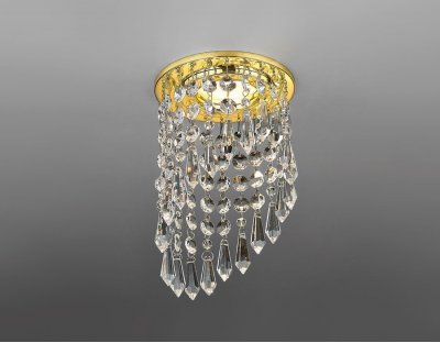 Светильник точечный Ambrella K2247 CL/G золото/прозрачный ORGANIC SPOT Светильник точечный Ambrella K2247 CL/G золото/прозрачный ORGANIC SPOT