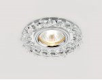 Светильник точечный Ambrella K240 CH хром/прозрачный хрусталь ORGANIC SPOT
