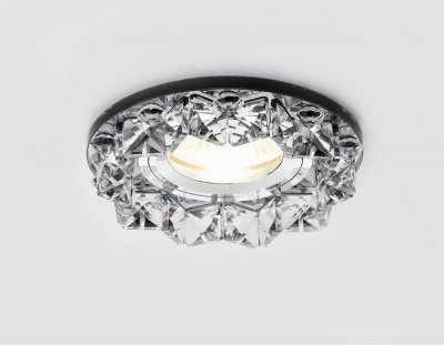 Светильник точечный Ambrella K330 BK тонированный/прозрачный ORGANIC SPOT Светильник точечный Ambrella K330 BK тонированный/прозрачный ORGANIC SPOT