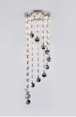 Светильник точечный Ambrella K3440 CL/BK/CH хром/прозрачно-тонированный MR16 ORGANIC SPOT