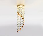 Светильник точечный Ambrella K3440 CL/BR/G золото/прозрачно-коричневый MR16 ORGANIC SPOT