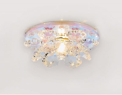 Светильник Ambrella K440 PR хром/перламутровый G9 Светильник Ambrella K440 PR хром/перламутровый G9