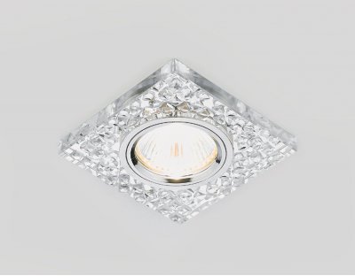 Светильник точечный Ambrella K8170 CH S хром/прозрачный хрусталь MR16 ORGANIC SPOT Светильник точечный Ambrella K8170 CH S хром/прозрачный хрусталь MR16 ORGANIC SPOT