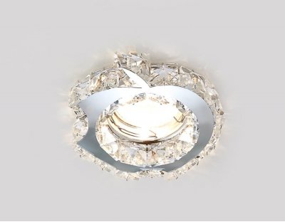 Светильник Ambrella K88 CH/CL хром/прозрачный MR16 