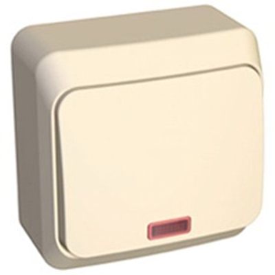 Lexel Этюд НАЖИМНАЯ КНОПКА с подсветкой (СХ. 1) кремовый (накладные) (KA10-002k) Lexel Этюд НАЖИМНАЯ КНОПКА с подсветкой (СХ. 1) кремовый (накладные) (KA10-002k)