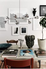 Люстра Delight KG0579P-8 brass/smoky