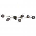 Люстра Delight KG0579P-8 brass/smoky