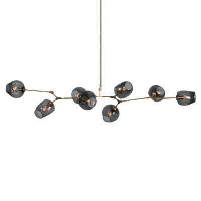 

Люстра Delight KG0579P-8 brass/smoky, KG0579P-8 brass/smoky