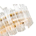 Люстра KG0769P-12L clear/ brass