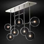 Потолочный светильник Globe Mobile 7A chrome KG0835P-7A chrome Delight