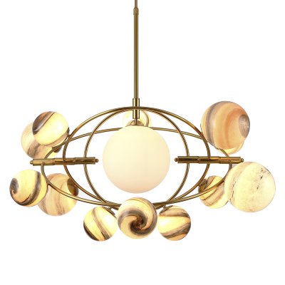 

Люстра Planet 13B brass Delight Collection, KG1122P-13B brass