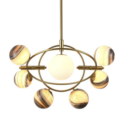 

Люстра Planet 7B brass Delight Collection, KG1122P-7B brass