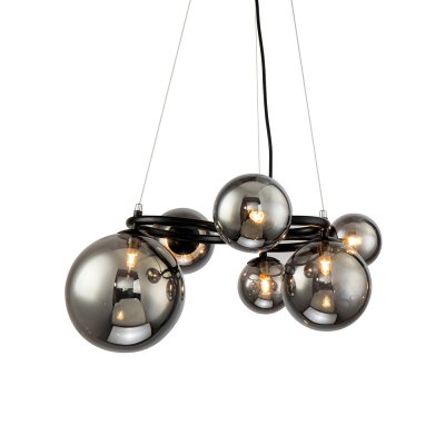 

Люстра Wendt 6 black / smoky Delight Collection, KG1202P-6 black/smoky