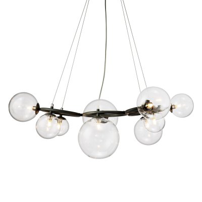 

Люстра Delight KG1202P-9 grey/clear, KG1202P-9 grey/clear