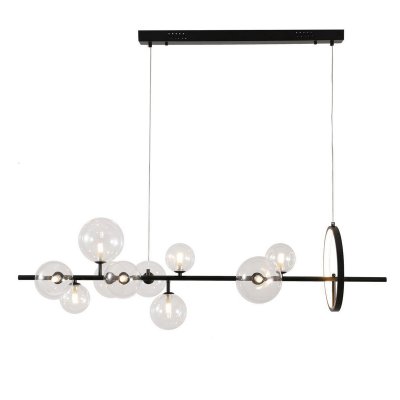 Люстра KG1233P-10 black / clear Delight Collection Люстра KG1233P-10 black / clear Delight Collection