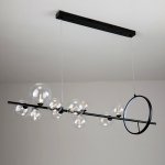 Люстра KG1233P-10 black / clear Delight Collection