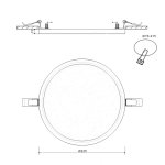 Светильник DesignLed KH-RC DesignLed KH-RC-R225-24-NW