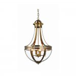 Люстра Delight KM0287P-4 antique brass