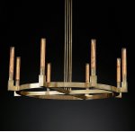 Люстра Delight KM0550P-8 brass