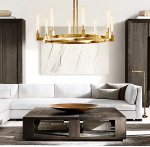 Люстра Delight KM0550P-8 brass