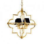 Люстра Delight KM0728P-4M gold/black