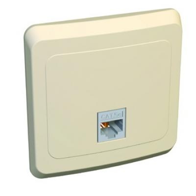 Lexel Этюд КОМП. розетка RJ-45, КАТЕГОРИЯ 5 кремовый (скр.устан.) (KOMC-001k) Lexel Этюд КОМП. розетка RJ-45, КАТЕГОРИЯ 5 кремовый (скр.устан.) (KOMC-001k)