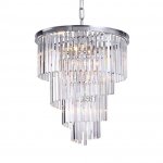 Люстра Delight KR0262P-10 chrome/clear