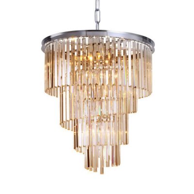 

Люстра Delight KR0262P-10 chrome/amber, KR0262P-10 chrome/amber