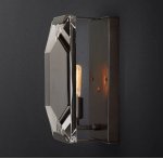 Настенный светильник Delight KR0354W-1A black/clear